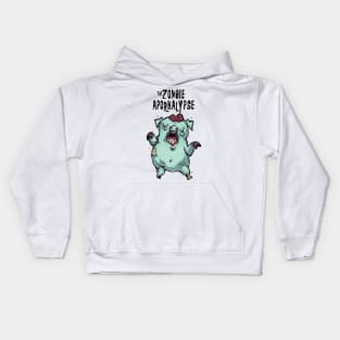 the zombie aPORKalypse Kids Hoodie